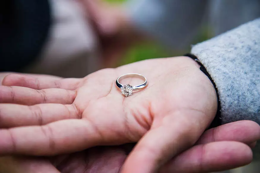 Proposal photography at Battersea Park