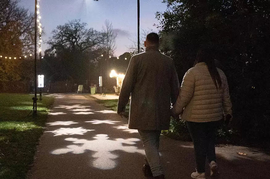 Proposal photography at Kew Gardens