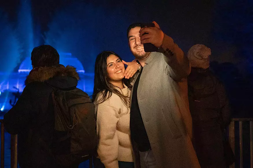 Proposal photography at Kew Gardens