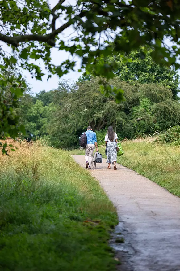 Proposal photography at Primrose Hill