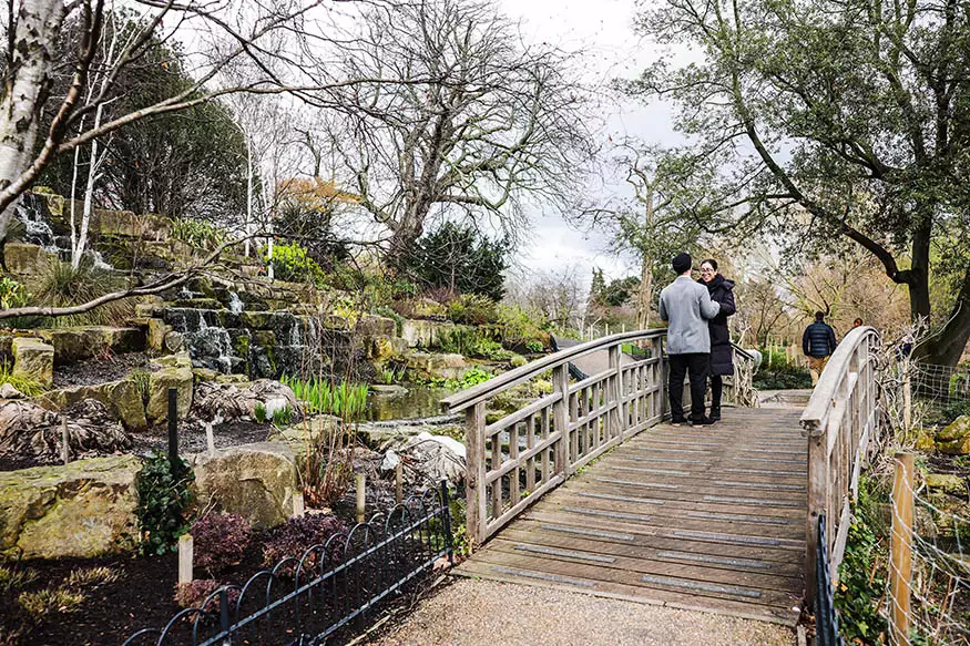 Proposal photography at Regents Park