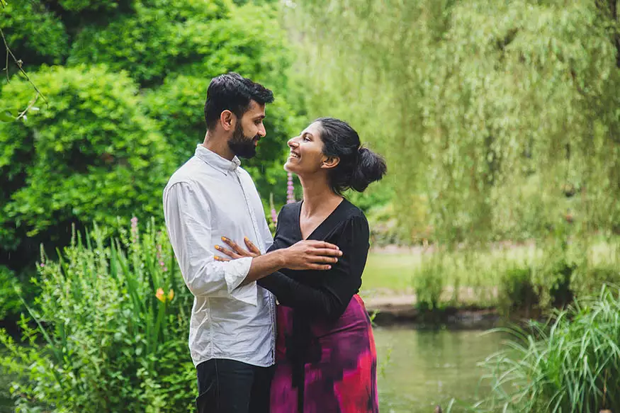 Proposal photography at Richmond Park