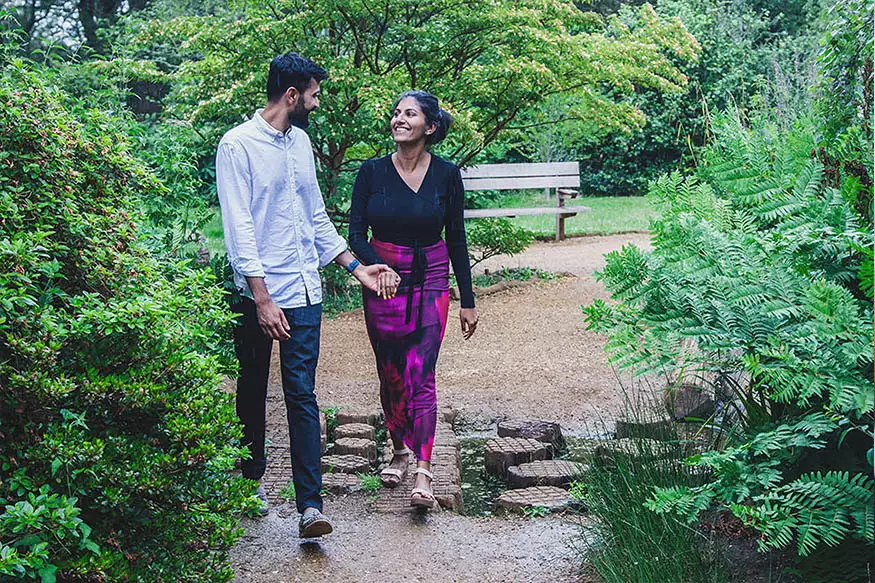 Proposal photography at Richmond Park