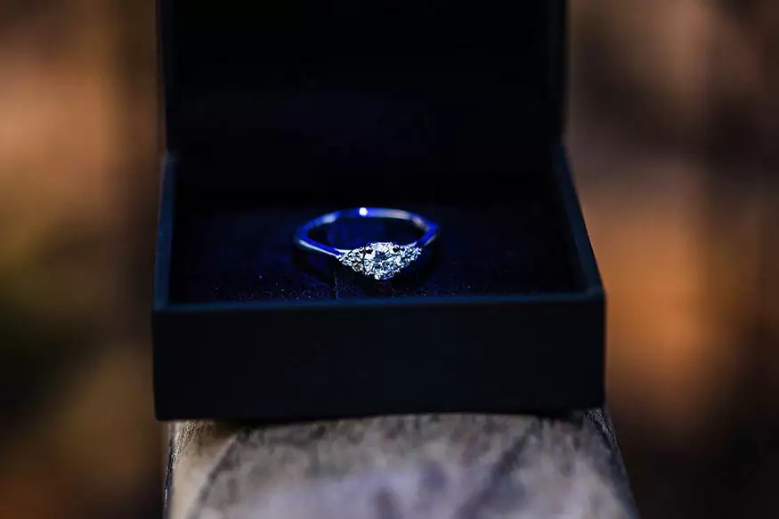 Proposal photography at St James Park