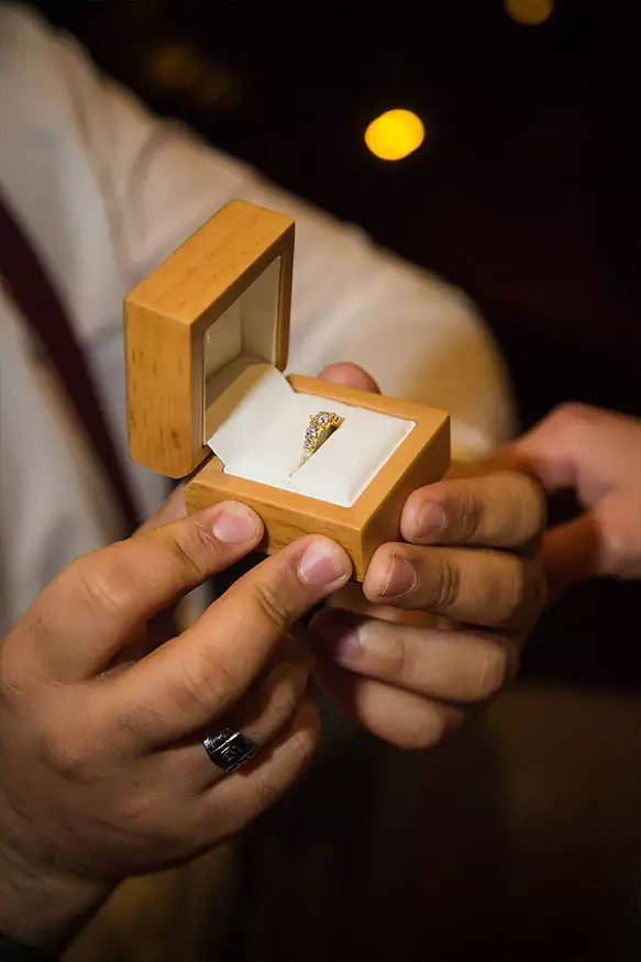 Proposal photography at The Savoy