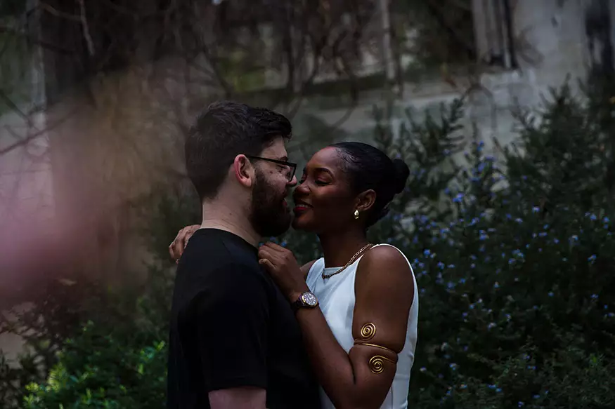 Proposal photography at St Dunstand in the East